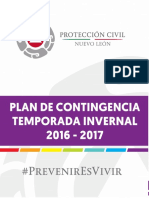 Plan de Contingencias Heladas 2016-2017 Disentho Nuevo