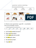 COUNTABLE & UNCOUNTABLE