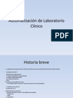 Automatización de Laboratorio Clínico