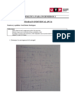 Matemática para Ingeniería - Trabajo PC1