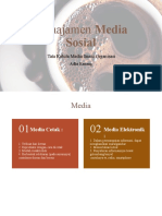 Manajamen Media Sosial
