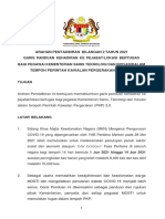 Arahan Pentadbiran Bil.2-2021 - Garis Panduan Kehadiran Ke Pejabat Dan Lokasi Bertugas Bagi Pegawai MOSTI Dalam Tempoh PKP