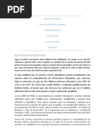 Algunos Antecedentes