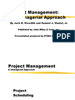 Project Management: A Managerial Approach: by Jack R. Meredith and Samuel J. Mantel, JR