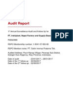 Napal Mill WI 916275 FU2 ASA1 PC Report RSPO