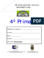 Prueba Matem 4ºprimARIA