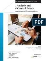 Hazard Analysis and Critical Control Points