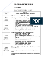 Modul Matematik Murid Cicir Julai