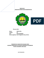 MAKALAH PENCEGAHAN INFEKSI DAN DESiNFEKTAN