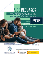 Guia Para Ninos y Jovenes Con TEA en Relacion a Las Pautas de Prevencion Derivadas Por La COVID 19