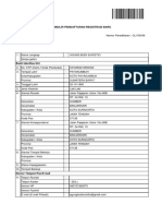 Formulir Pendaftaran Registrasi Baru