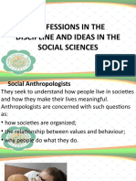 WEEK 14 Professions and Social Problems