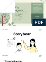 Forest Daily Agenda Slide