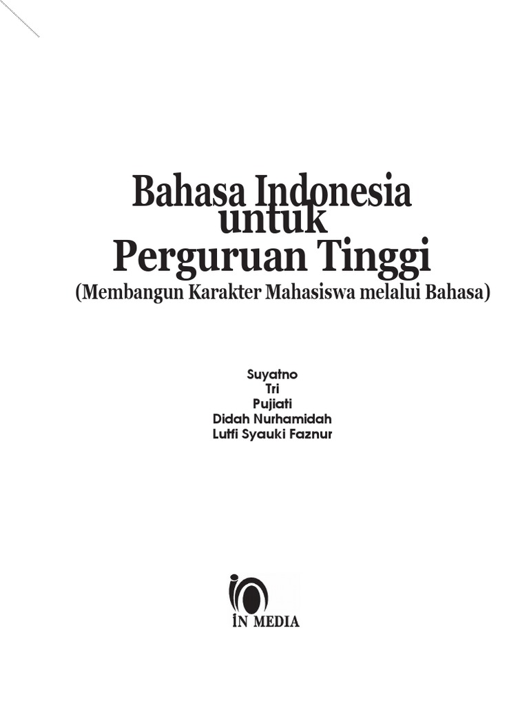 Bahasa Indonesia Mkdu Dikonversi Pdf
