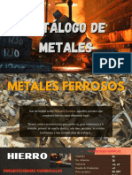 CATÁLOGO - METALES