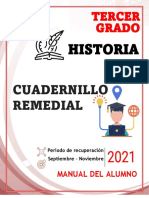 3° Historia - Cuadernillo Remedial - Alumno