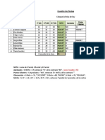 Ejercicio de Excel Ii