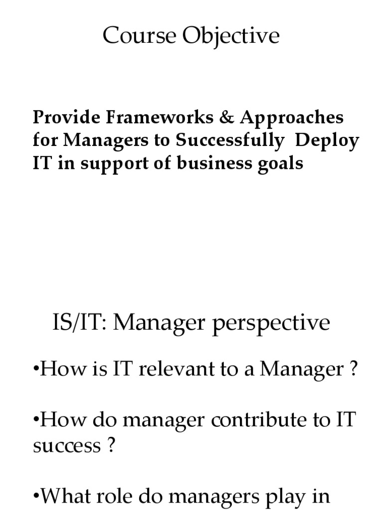Session 1 Introduction Ccr Pdf System Business Process