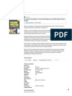 Prosedur Penelitian - Suatu Pendekatan Praktik (Edisi Revisi 2010) - Perpustakaan FIS