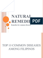 Natural Remedies: Remedies For Common Diseases