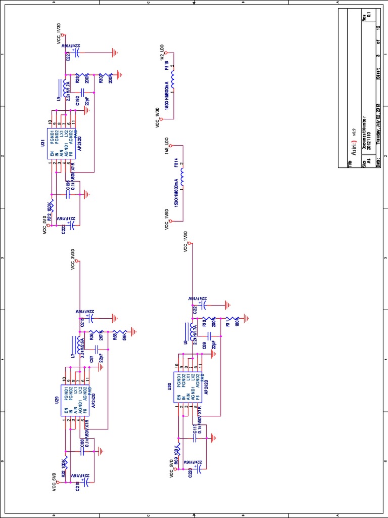 Schematic Components List | PDF