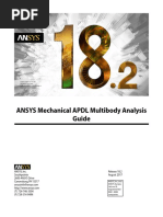 ANSYS Mechanical APDL Multibody Analysis Guide 18.2