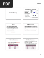 Lecture 5 IPv4 Addressing