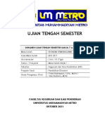 Soal Uts Ekonomi Pembangunan