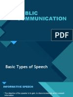 Public Communication: Click To Edit Master Title Style