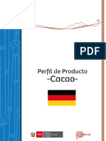 Perfil Producto Cacao Alemania 2019 Keyword Principal