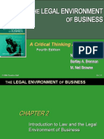 Legal Environment of Business