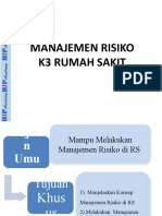 Manajemen Risiko K3 Rumah Sakit