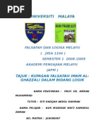 Download Imam Al - ghazali by Nur Ain Mohd Amin SN5363748 doc pdf