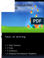 Writing Tools and Methods