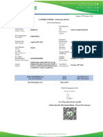 LAPORAN HASIL / Laboratory Result: Patient's Name Lab Registration Number