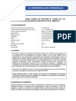 3.0 Ept 3º4º - Experiencia de Aprendizaje