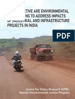 Are Environmental Regulations Effective in Addressing Impacts of Industrial and Infrastructure Projects in India