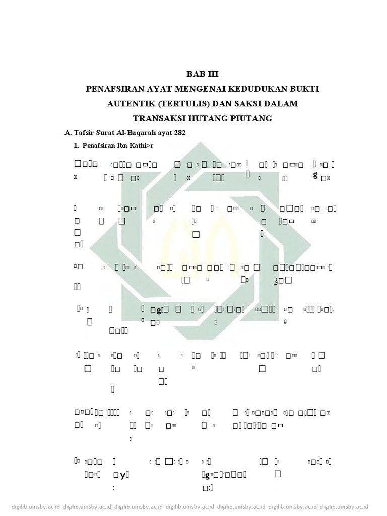 Bab 3 | PDF