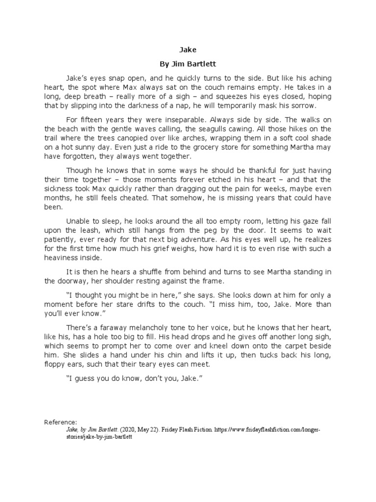 Jake by Jim Bartlett PDF