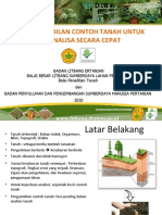 Bimtek - Sampling Tanah - Balittanah - BPSDMP