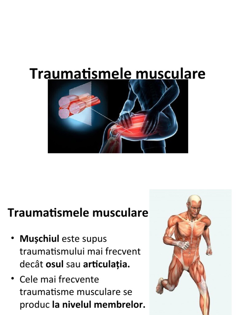 Traumatismele Musculare | PDF