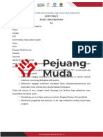 Surat Rekomendasi Program Pejuang Muda