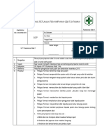 EP 8.2.3.5 SOP Tentang Petunjuk Penyimpanan Obat Dirumah