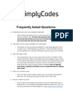SimplyCodes: Frequently Asked Questions