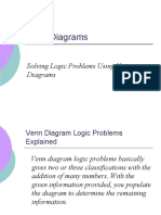Solving Logic Problems Using Venn Diagrams