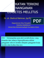 Dr. Dr. Shahrul Rahman - Pendekatan Terkini Penanganan DM