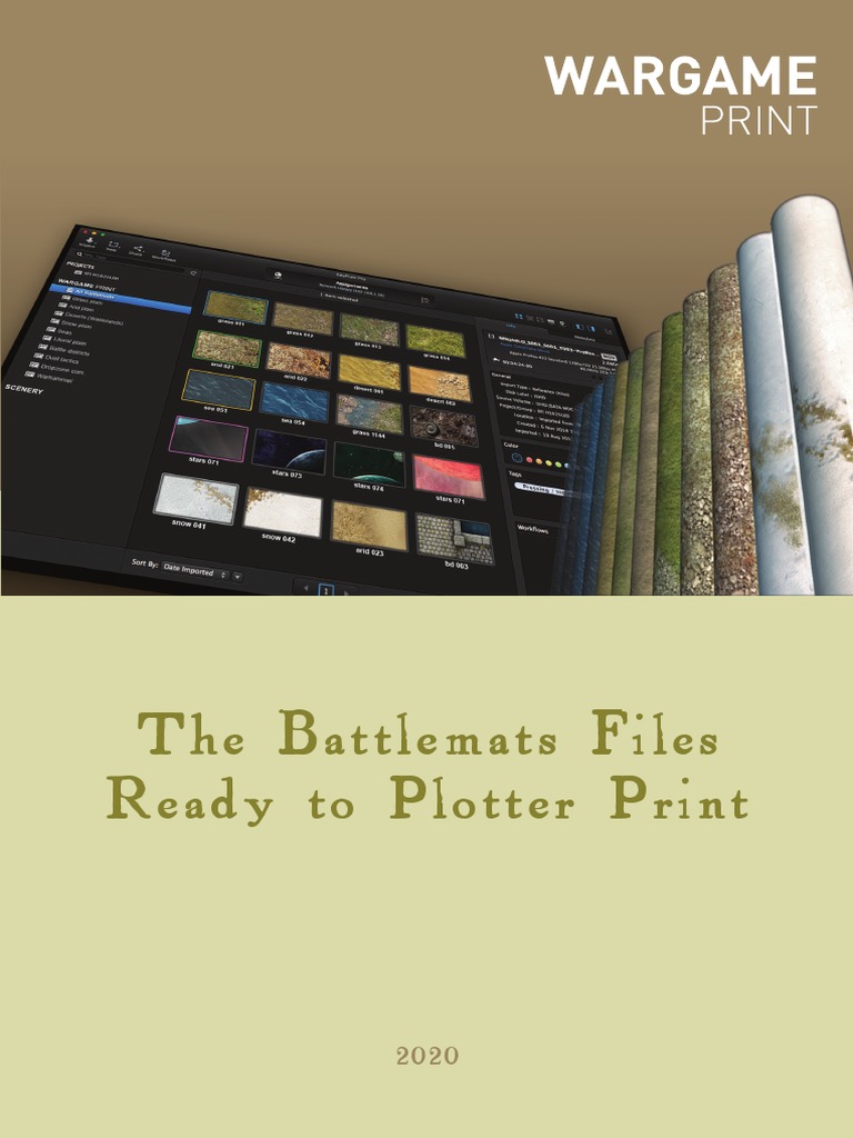 The Battlemats Files Ready To Plotter Print | PDF | Color | Visual ...