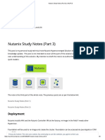 Nutanix Study Notes (Part 3) - InfraPCS