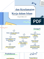 Group E - Etika Dan Keselamatan Kerja Dalam Islam