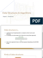 AST20105 Data Structures & Algorithms: Chapter 1 - Introductory